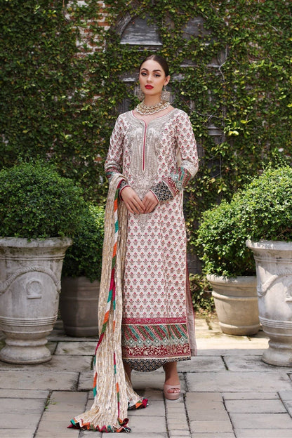 Mina Kashif | Festive Lawn | Parsa - Pakistani Designer Dress - by Mina Kashif | Type: Luxury - 100% Original at Saira Sultan