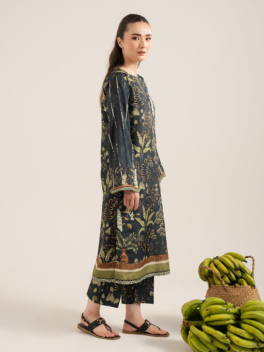 IZEL | Sunset street Pret | MIREN - Pakistani Designer Dress - by Izel - Type : Ladies Clothes - 100% Original at Saira Sultan