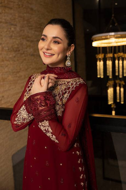 Azure | Embroidered Chiffon Collection | Mookaite - Pakistani Designer Dress - by Sobia Nazir | Type: Luxury - 100% Original at Saira Sultan