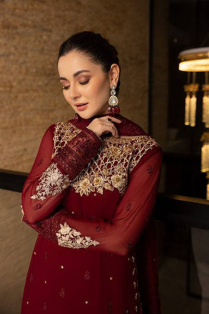 Azure | Embroidered Chiffon Collection | Mookaite - Pakistani Designer Dress - by Sobia Nazir | Type: Luxury - 100% Original at Saira Sultan