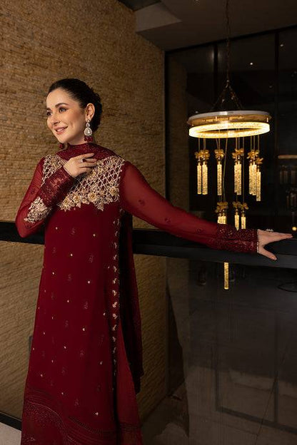 Azure | Embroidered Chiffon Collection | Mookaite - Pakistani Designer Dress - by Sobia Nazir | Type: Luxury - 100% Original at Saira Sultan