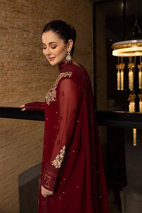 Azure | Embroidered Chiffon Collection | Mookaite - Pakistani Designer Dress - by Sobia Nazir | Type: Luxury - 100% Original at Saira Sultan