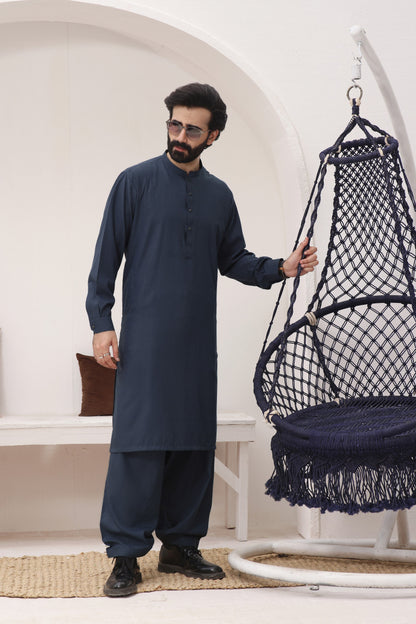 TGM | Men Fancy Wedding | Moonlight Blue (3 Piece) Large
