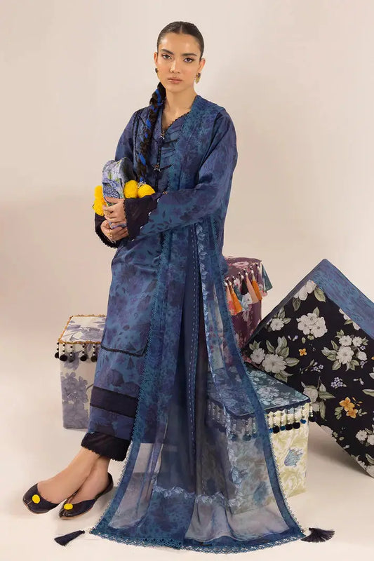 Alizeh | Sheen Lawn Prints 24 | Moonstone - Pakistani Designer Dress - by Alizeh | Type: Luxury - 100% Original at Saira Sultan