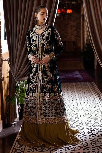 Mushq | Deja Vu Velvet | Nostalgic Shadows - Pakistani Designer Dress - by Mushq | Type: Ladies Clothes - 100% Original at Saira Sultan