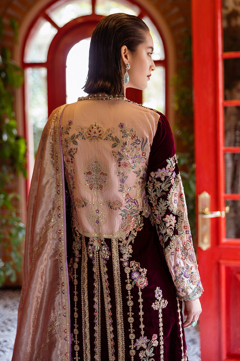Mushq | Deja Vu Velvet | Sentimental Journey - Pakistani Designer Dress - by Mushq | Type: Ladies Clothes - 100% Original at Saira Sultan