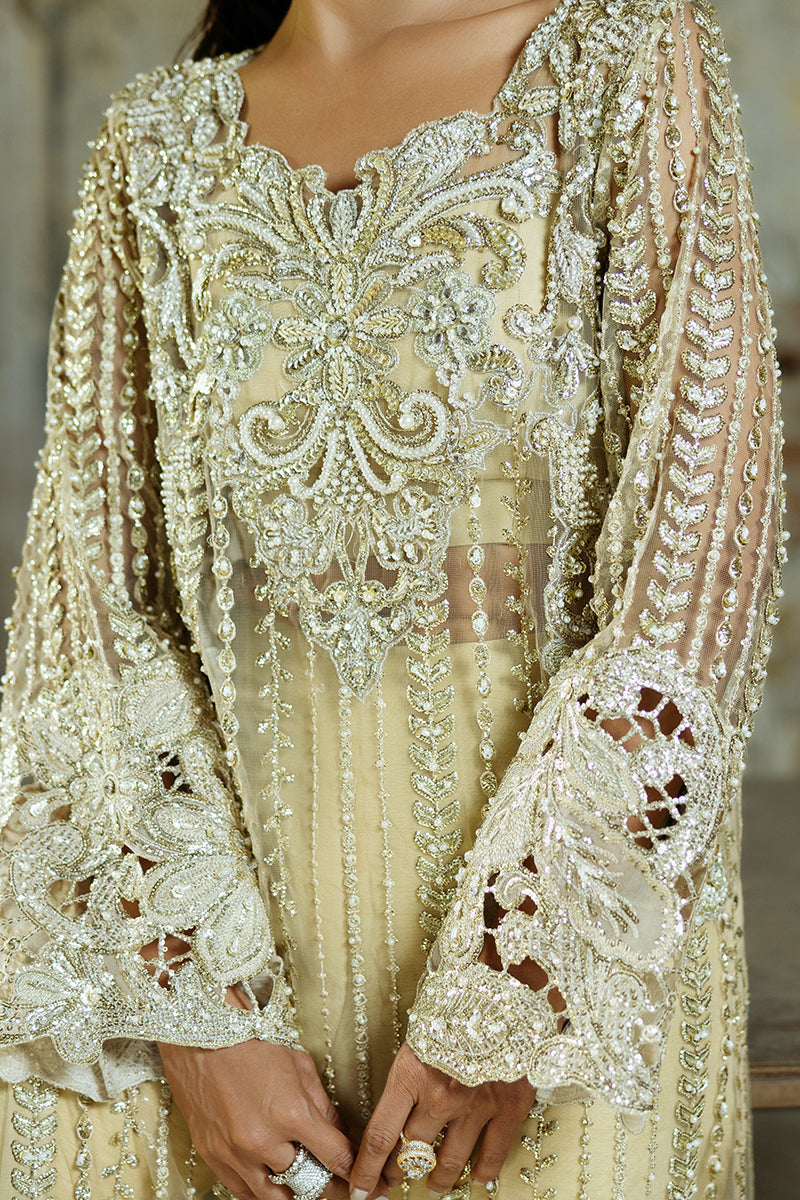 Mushq | Fleur Luxury Formals 24 | Marguerite M Net Pastel Yellow