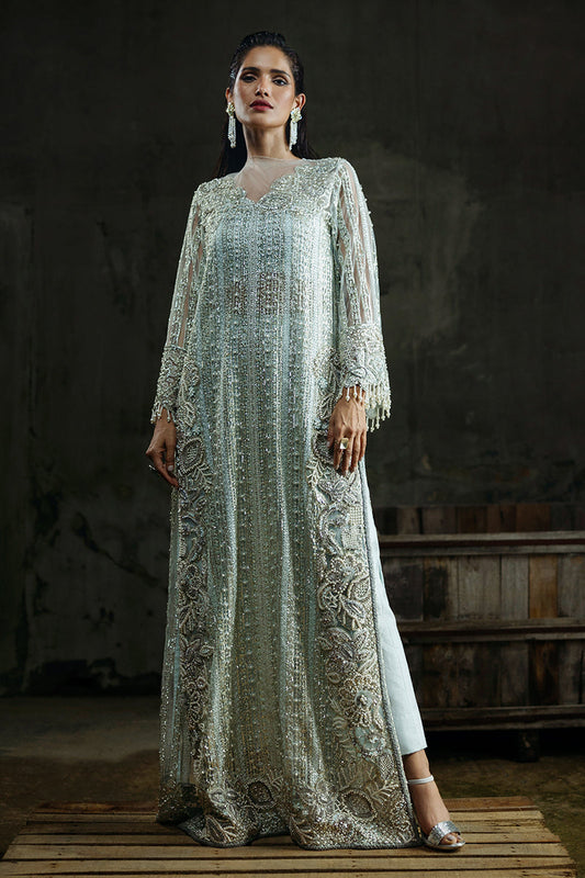 Mushq | Fleur Luxury Formals 24 | Cardamine XS Net Ice Blue