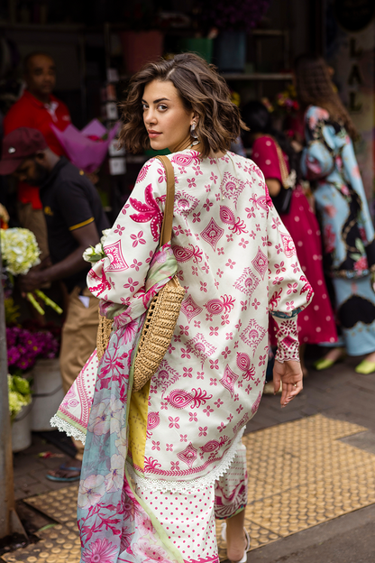 Mushq | La Dolce Hemline Prints 25 | Sabrina L Yellow Lawn