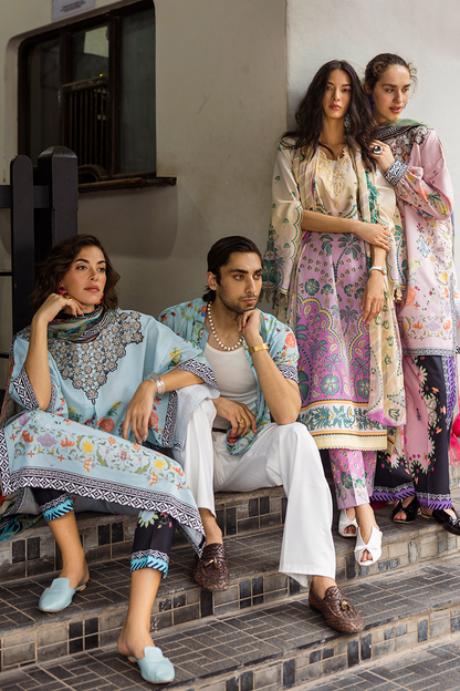 Mushq | La Dolce Hemline Prints 25 | Piera L Yellow Lawn