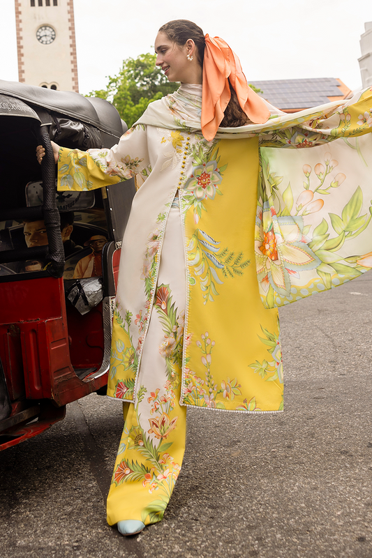 Mushq | La Dolce Hemline Prints 25 | Corina XS Ivory Lawn