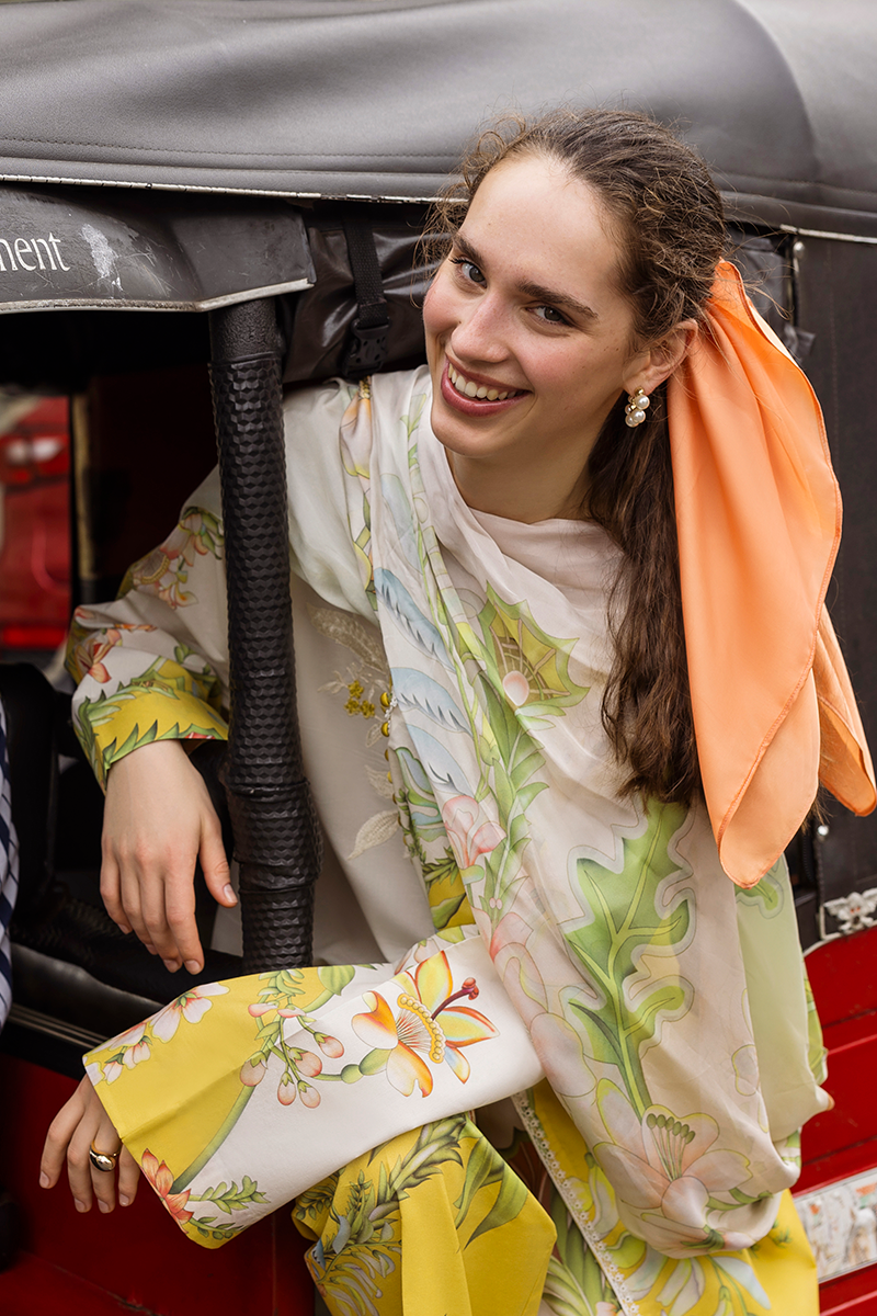 Mushq | La Dolce Hemline Prints 25 | Corina L Ivory Lawn