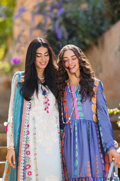 Mushq | Te Amo Luxury Lawn 24 | LUCCA LURE - Pakistani Designer Dress - by Mushq | Type: Luxury - 100% Original at Saira Sultan