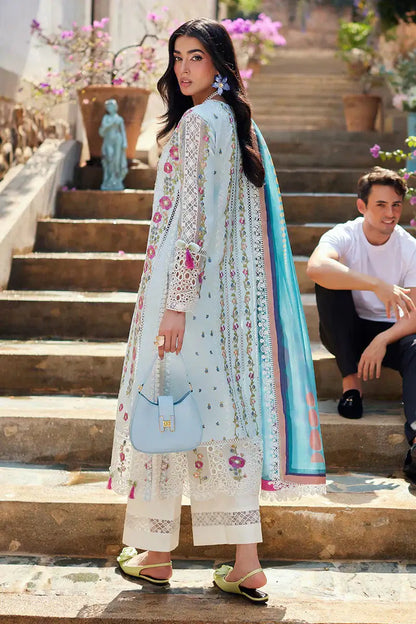 Mushq | Te Amo Luxury Lawn 24 | LUCCA LURE - Pakistani Designer Dress - by Mushq | Type: Luxury - 100% Original at Saira Sultan