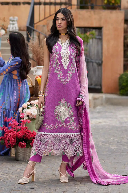Mushq | Te Amo Luxury Lawn 24 | ROMA RAPTURE - Pakistani Designer Dress - by Mushq | Type: Luxury - 100% Original at Saira Sultan