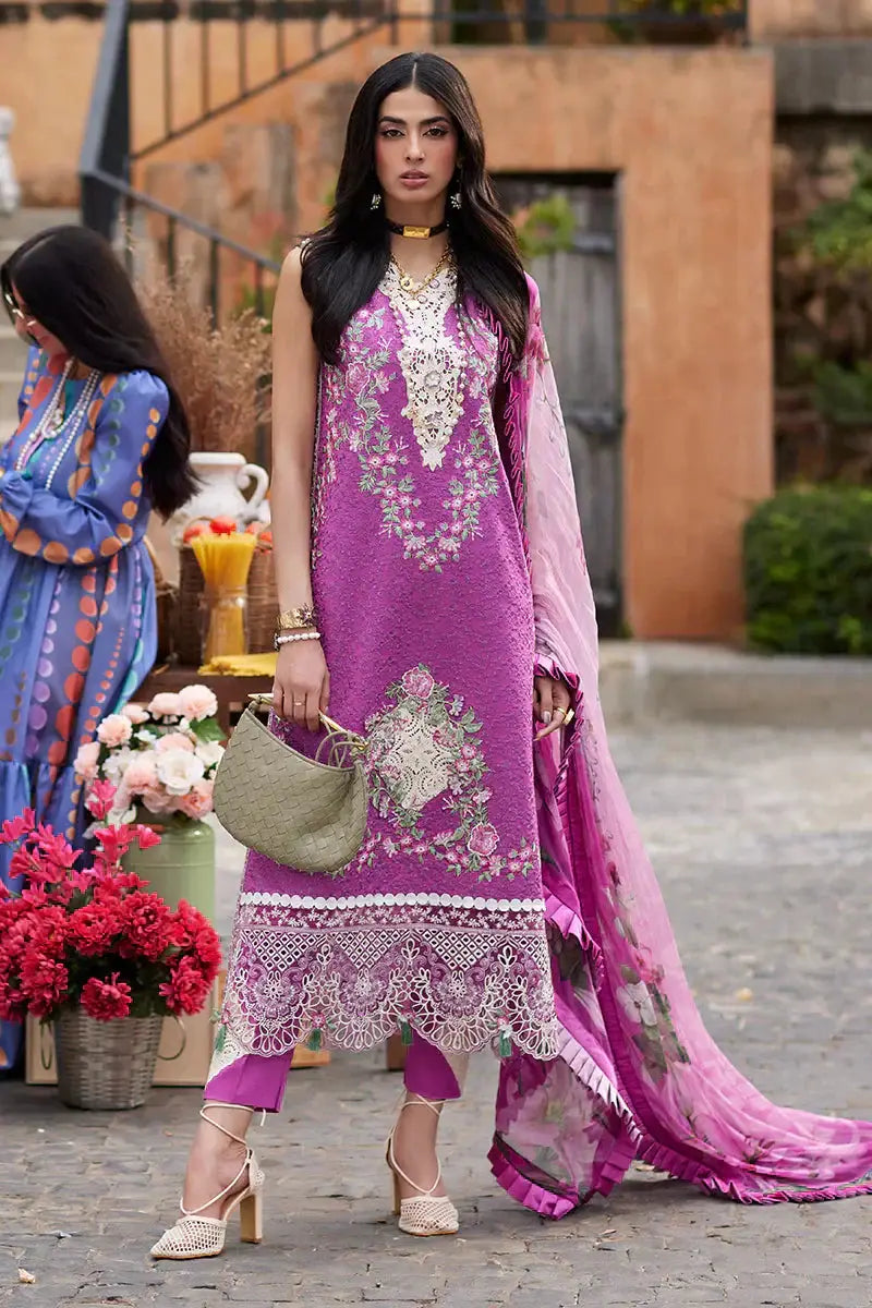 Mushq | Te Amo Luxury Lawn 24 | ROMA RAPTURE - Pakistani Designer Dress - by Mushq | Type: Luxury - 100% Original at Saira Sultan