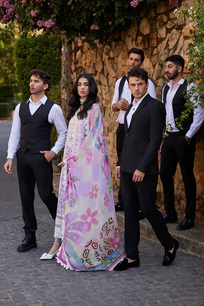 Mushq | Te Amo Luxury Lawn 24 | AMALFI ALURE - Pakistani Designer Dress - by Mushq | Type: Luxury - 100% Original at Saira Sultan