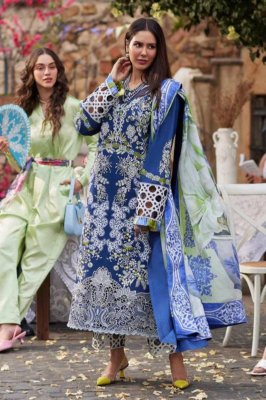 Mushq | Te Amo Luxury Lawn 24 | MODENA MAGIC - Pakistani Designer Dress - by Mushq | Type: Luxury - 100% Original at Saira Sultan