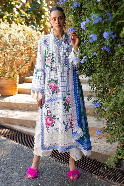 Mushq | Te Amo Luxury Lawn 24 | BELLA BELLEZA - Pakistani Designer Dress - by Mushq | Type: Luxury - 100% Original at Saira Sultan