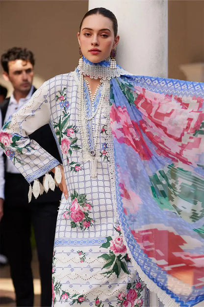 Mushq | Te Amo Luxury Lawn 24 | BELLA BELLEZA - Pakistani Designer Dress - by Mushq | Type: Luxury - 100% Original at Saira Sultan