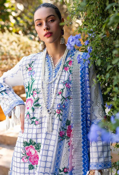 Mushq | Te Amo Luxury Lawn 24 | BELLA BELLEZA - Pakistani Designer Dress - by Mushq | Type: Luxury - 100% Original at Saira Sultan