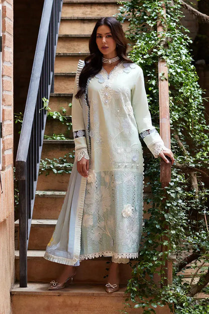 Mushq | Te Amo Luxury Lawn 24 | CAPRI CHARM - Pakistani Designer Dress - by Mushq | Type: Luxury - 100% Original at Saira Sultan