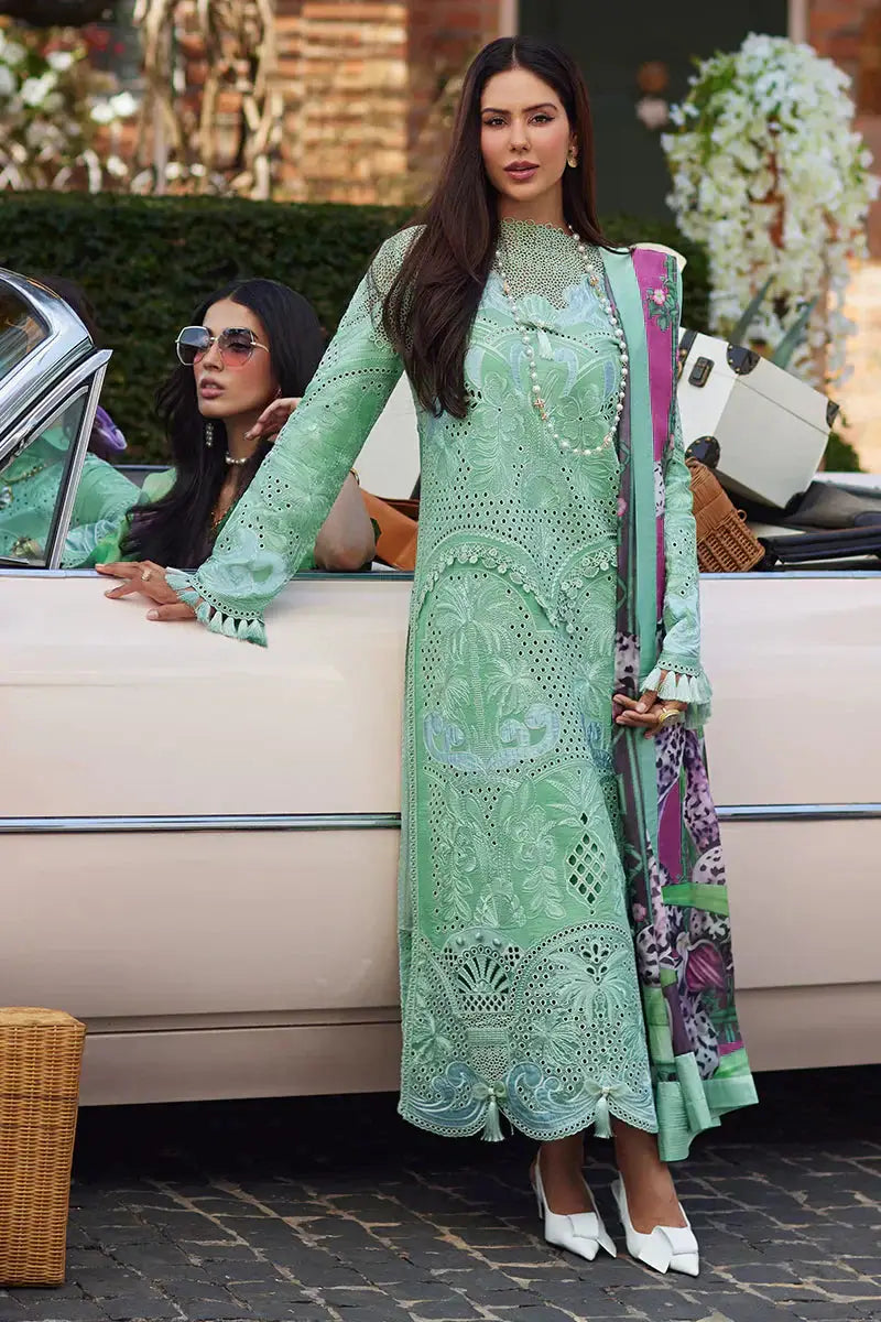 Mushq | Te Amo Luxury Lawn 24 | PIAZZA PANACHE - Pakistani Designer Dress - by Mushq | Type: Luxury - 100% Original at Saira Sultan
