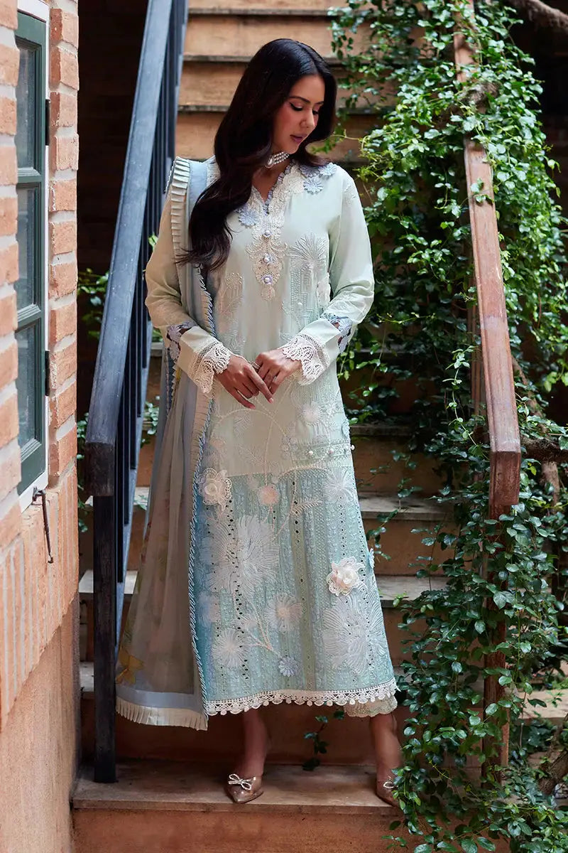 Mushq | Te Amo Luxury Lawn 24 | CAPRI CHARM - Pakistani Designer Dress - by Mushq | Type: Luxury - 100% Original at Saira Sultan
