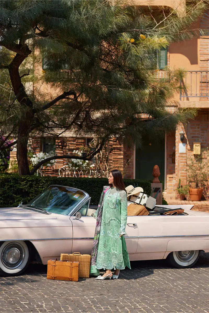 Mushq | Te Amo Luxury Lawn 24 | PIAZZA PANACHE - Pakistani Designer Dress - by Mushq | Type: Luxury - 100% Original at Saira Sultan