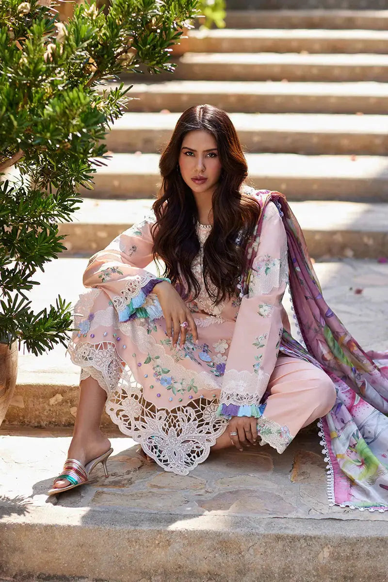 Mushq | Te Amo Luxury Lawn 24 | ITALIANO INTRIGUE - Pakistani Designer Dress - by Mushq | Type: Luxury - 100% Original at Saira Sultan