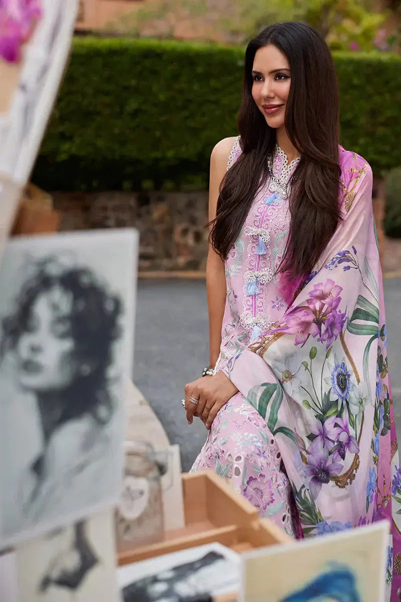 Mushq | Te Amo Luxury Lawn 24 | FLORENCE FINESSE - Pakistani Designer Dress - by Mushq | Type: Luxury - 100% Original at Saira Sultan