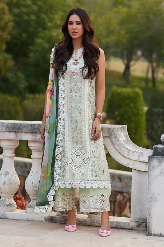 Mushq | Te Amo Luxury Lawn 24 | RAVENNA ROMANCE - Pakistani Designer Dress - by Mushq | Type: Luxury - 100% Original at Saira Sultan