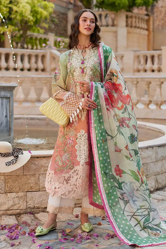 Mushq | Te Amo Luxury Lawn 24 | VENICE VERVE - Pakistani Designer Dress - by Mushq | Type: Luxury - 100% Original at Saira Sultan
