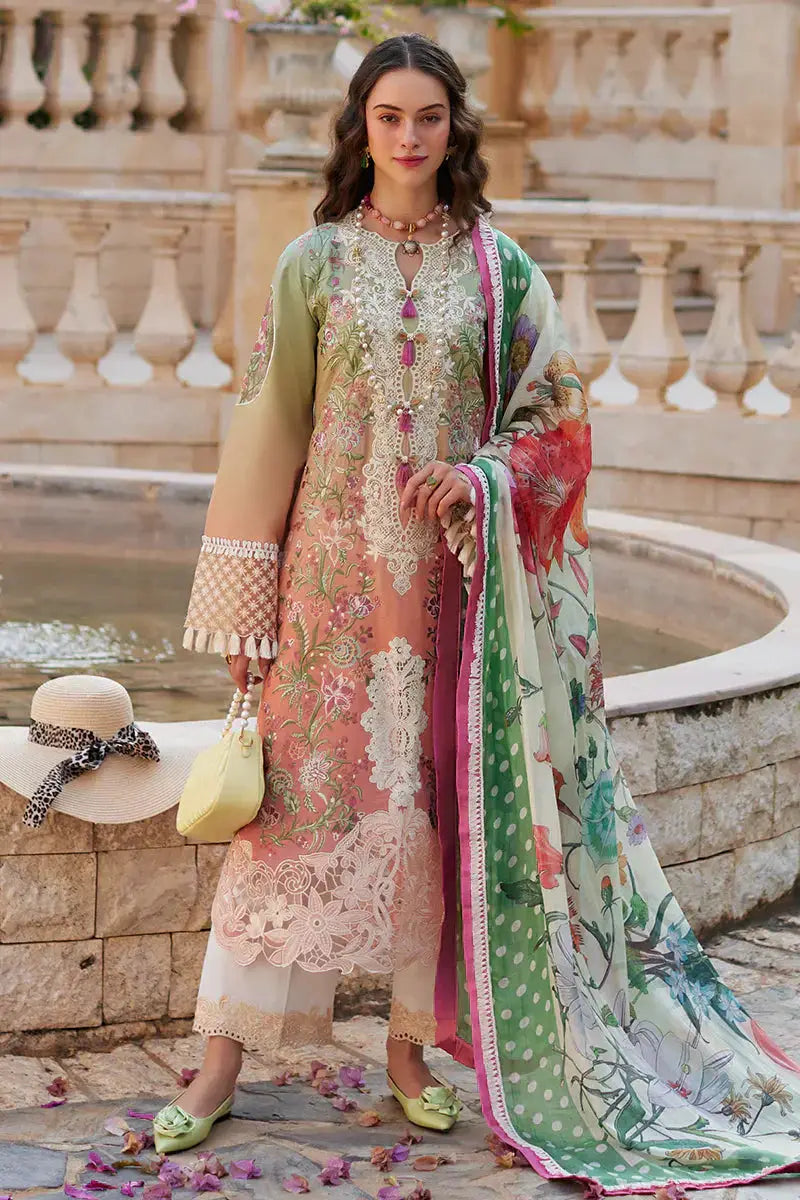 Mushq | Te Amo Luxury Lawn 24 | VENICE VERVE - Pakistani Designer Dress - by Mushq | Type: Luxury - 100% Original at Saira Sultan