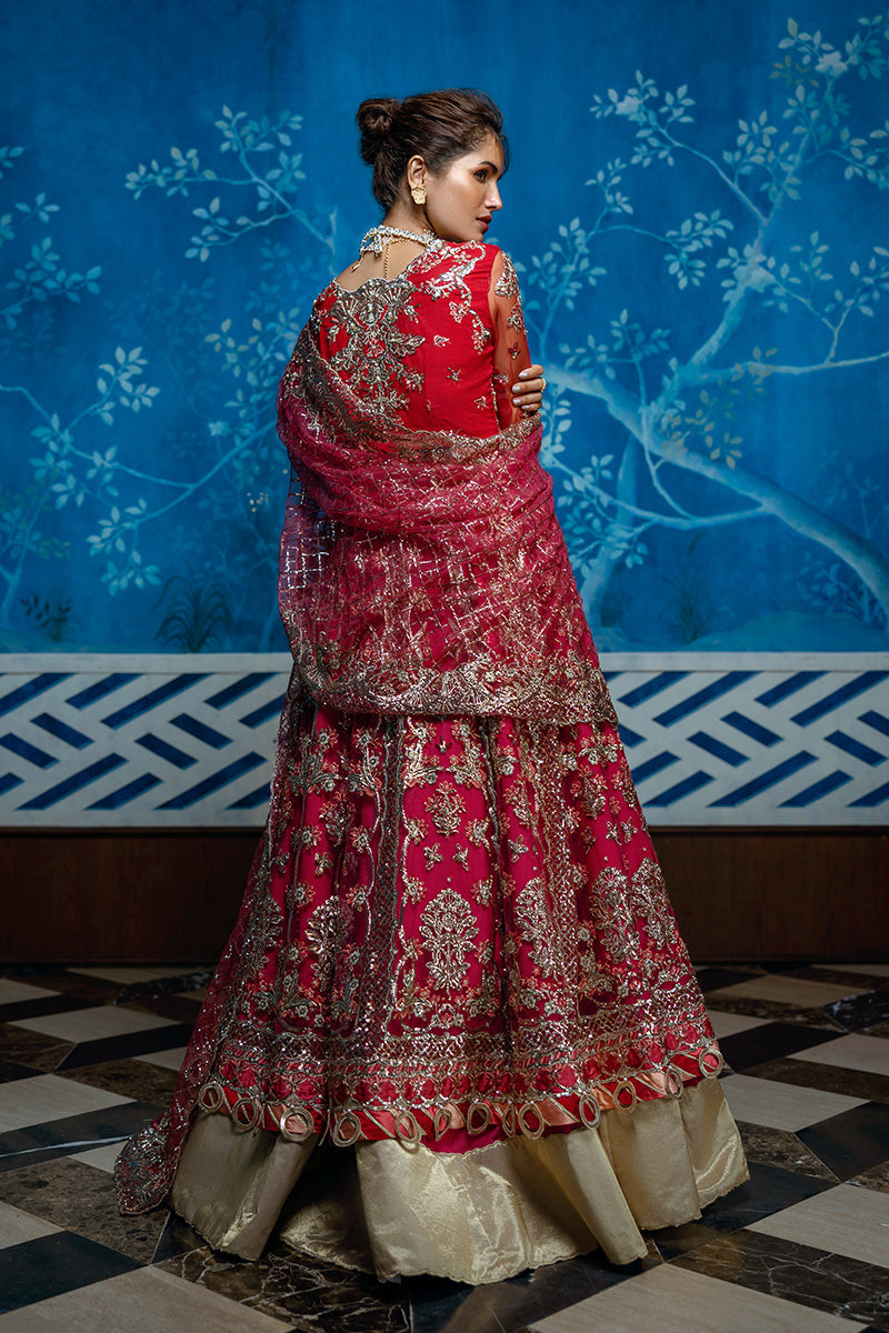 Mushq | Stardust Wedding Collection 24 |  Red Carpet - Pakistani Designer Dress - by Mushq | Type: Ladies Clothes - 100% Original at Saira Sultan