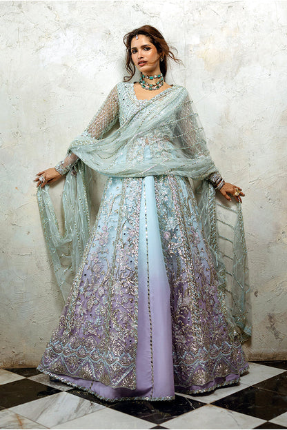 Mushq | Stardust Wedding Collection 24 |  Silver Screen - Pakistani Designer Dress - by Mushq | Type: Ladies Clothes - 100% Original at Saira Sultan