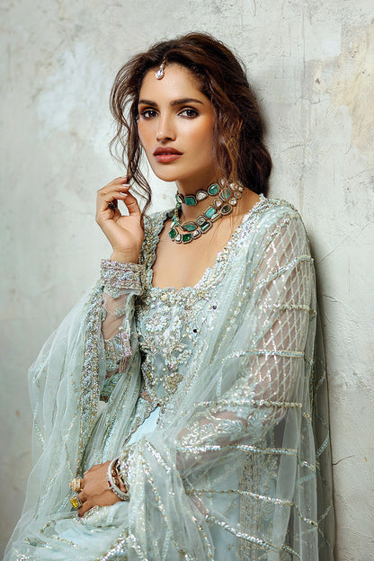 Mushq | Stardust Wedding Collection 24 |  Silver Screen - Pakistani Designer Dress - by Mushq | Type: Ladies Clothes - 100% Original at Saira Sultan