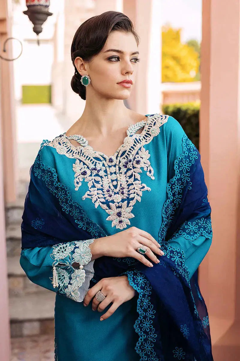 Mushq | Tehreem Luxury Pret 24 | WHISPERING WILLOW - Pakistani Designer Dress - by Mushq | Type: Luxury - 100% Original at Saira Sultan