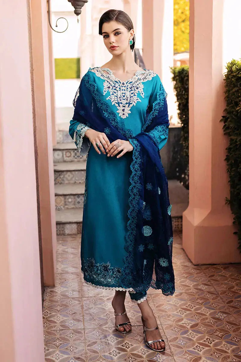 Mushq | Tehreem Luxury Pret 24 | WHISPERING WILLOW - Pakistani Designer Dress - by Mushq | Type: Luxury - 100% Original at Saira Sultan