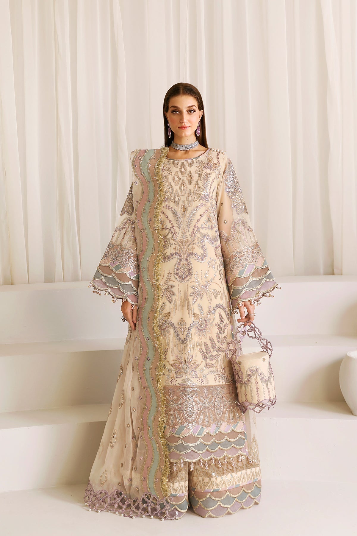 Alizeh | La Ruha Wedding Formals | AF-CH-2177-Mysa - Pakistani Designer Dress - by Alizeh | Type: Formal - 100% Original at Saira Sultan