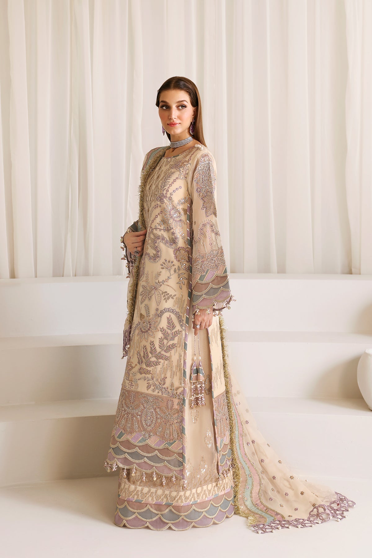 Alizeh | La Ruha Wedding Formals | AF-CH-2177-Mysa - Pakistani Designer Dress - by Alizeh | Type: Formal - 100% Original at Saira Sultan