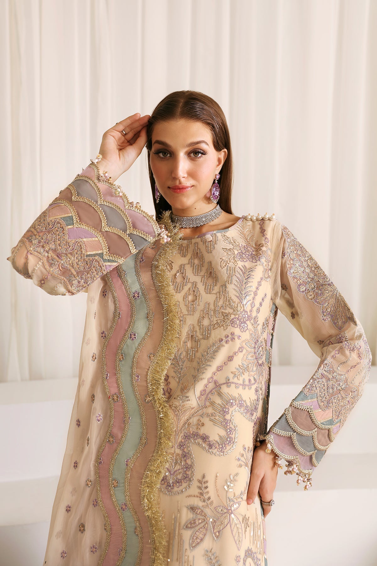 Alizeh | La Ruha Wedding Formals | AF-CH-2177-Mysa - Pakistani Designer Dress - by Alizeh | Type: Formal - 100% Original at Saira Sultan