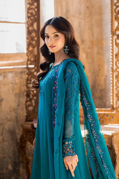 Azure | Ensembles | Mystic Teal - Pakistani Designer Dress - by Azure - Type : Ladies Clothes - 100% Original at Saira Sultan