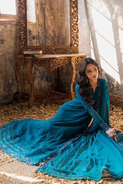 Azure | Ensembles | Mystic Teal - Pakistani Designer Dress - by Azure - Type : Ladies Clothes - 100% Original at Saira Sultan