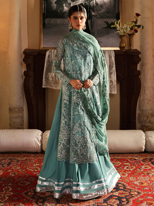 Mahnur | Pakeeza Luxury Formals | Nashmira | PK - 05 - Pakistani Designer Dress - by Mahnur - Type : Ladies Clothes - 100% Original at Saira Sultan