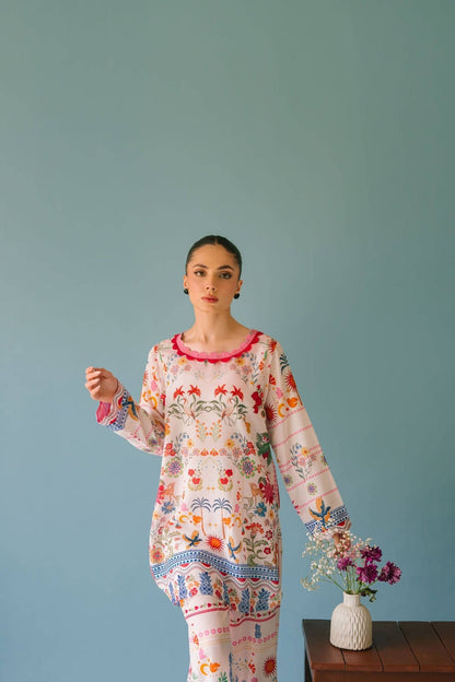 Sammy K | Aadat Festive Edition | Tropical Breeze - Pakistani Designer Dress - by Sammy K - Type : Ladies Clothes - 100% Original at Saira Sultan