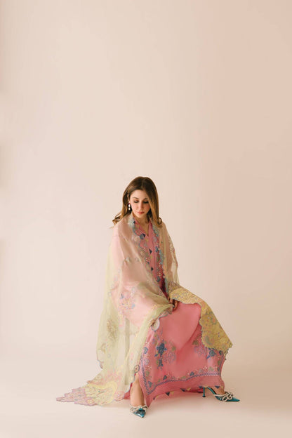 Sammy K | Aadat Festive Edition |Spray Rose - Pakistani Designer Dress - by Sammy K - Type : Ladies Clothes - 100% Original at Saira Sultan