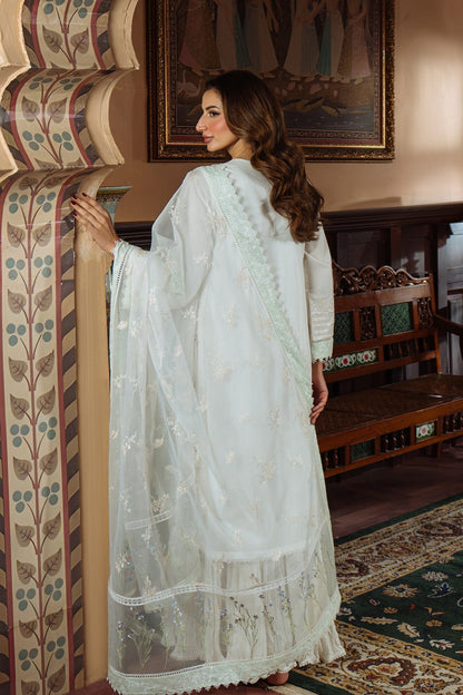 Sahar | Festive Edit Ready to Wear | Vanilla Sky - RTW L White Lawn