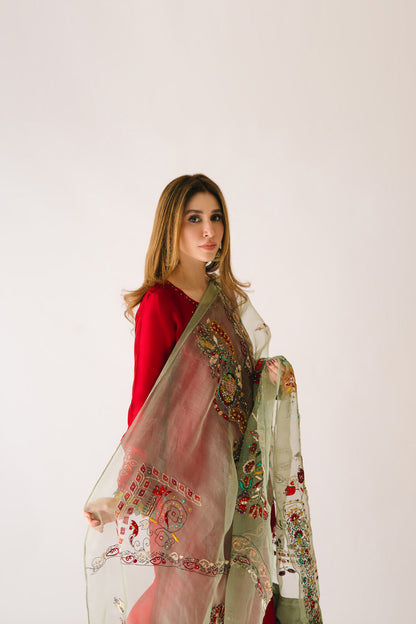 Sammy K | Aadat Festive Edition | RoseMary - Pakistani Designer Dress - by Sammy K - Type : Ladies Clothes - 100% Original at Saira Sultan