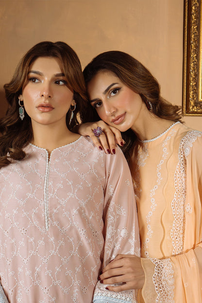 Sahar | Festive Edit Ready to Wear | Apricot Glow - RTW